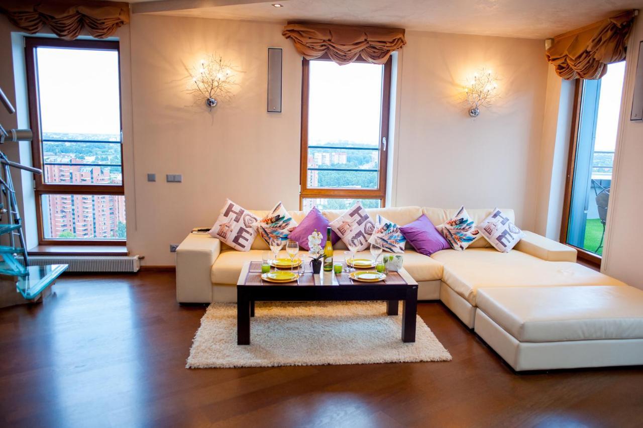 Skyhouse Riga Amazing Penthouse And Spa מראה חיצוני תמונה