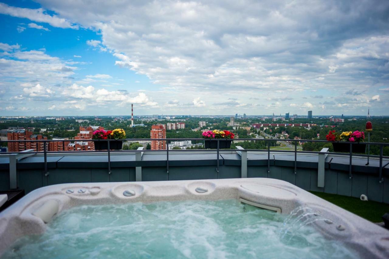 Skyhouse Riga Amazing Penthouse And Spa מראה חיצוני תמונה